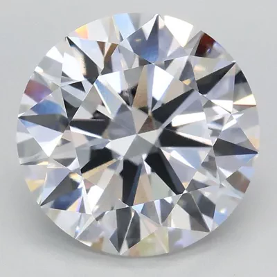3.33ct D VS1 Rare Carat Ideal Cut Round Lab Grown Diamond