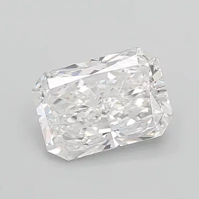 3.05ct E VVS2 Rare Carat Ideal Cut Radiant Lab Grown Diamond