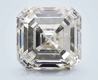 2.01ct I SI2 Rare Carat Ideal Cut Asscher Diamond
