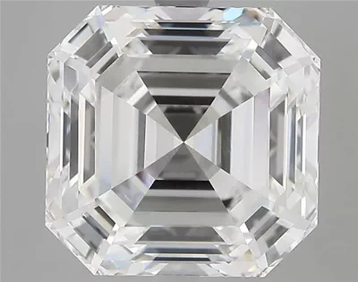 7.05ct E VVS2 Rare Carat Ideal Cut Asscher Lab Grown Diamond