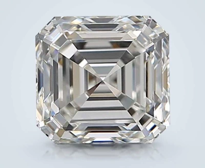 0.91ct I VVS1 Rare Carat Ideal Cut Asscher Diamond