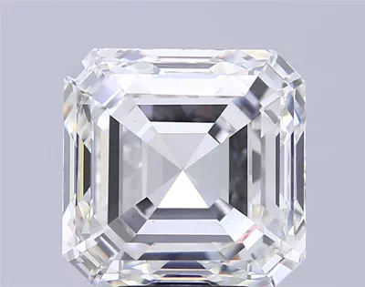 8.02ct G VS1 Rare Carat Ideal Cut Asscher Lab Grown Diamond