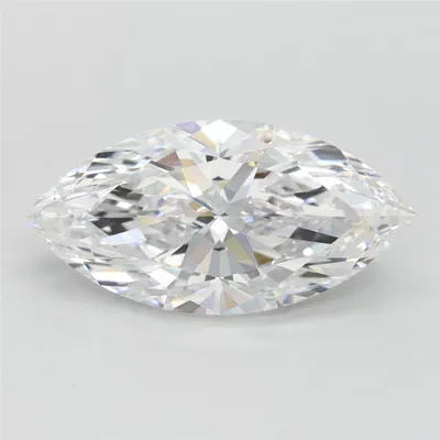 1.51ct D VVS1 Rare Carat Ideal Cut Marquise Lab Grown Diamond