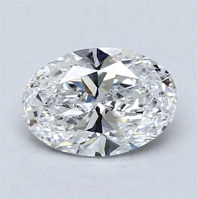 1.01ct D VS2 Rare Carat Ideal Cut Oval Lab Grown Diamond