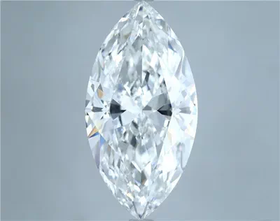 6.02ct F SI1 Rare Carat Ideal Cut Marquise Diamond