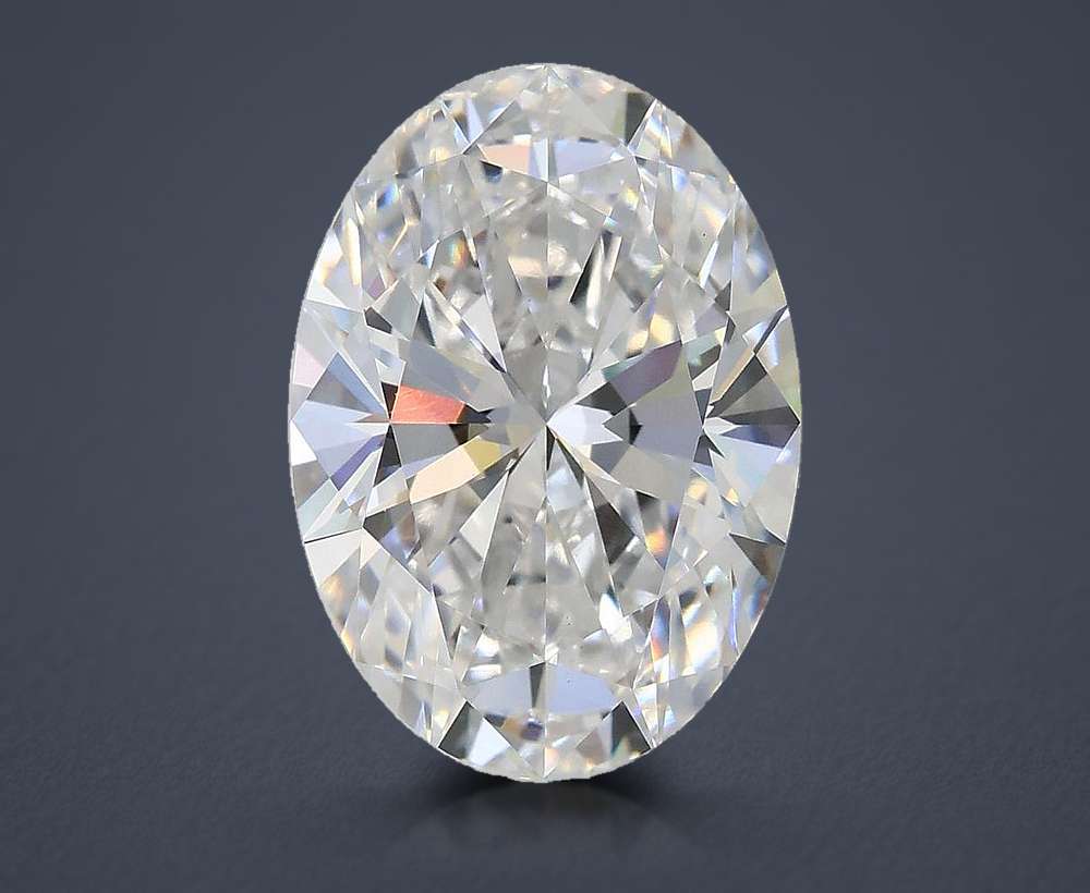 3.51ct D VS1 Rare Carat Ideal Cut Oval Lab Grown Diamond