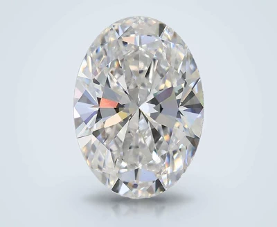 3.51ct D VS1 Rare Carat Ideal Cut Oval Lab Grown Diamond