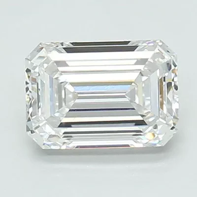 0.95ct D VVS1 Rare Carat Ideal Cut Emerald Lab Grown Diamond