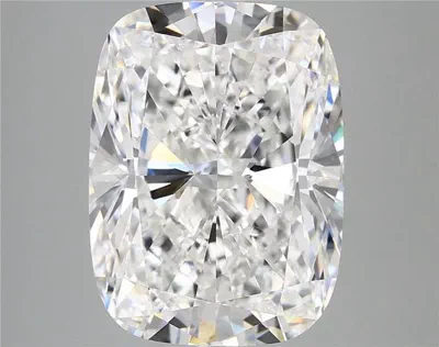 7.04ct E VVS2 Rare Carat Ideal Cut Cushion Lab Grown Diamond
