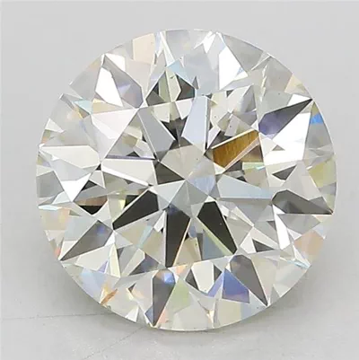 3.05ct J VS1 Rare Carat Ideal Cut Round Lab Grown Diamond