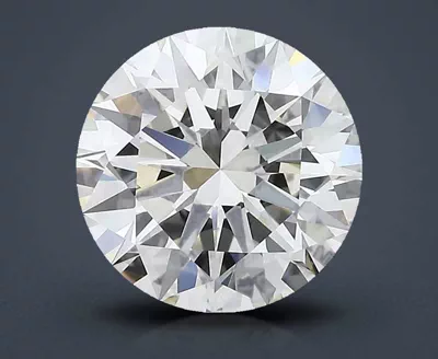 3.81ct J VVS1 Rare Carat Ideal Cut Round Diamond