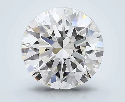3.81ct J VVS1 Rare Carat Ideal Cut Round Diamond