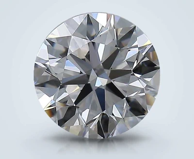 2.22ct D FL Rare Carat Ideal Cut Round Diamond