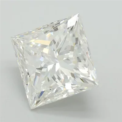 5.09ct E VS1 Rare Carat Ideal Cut Princess Lab Grown Diamond