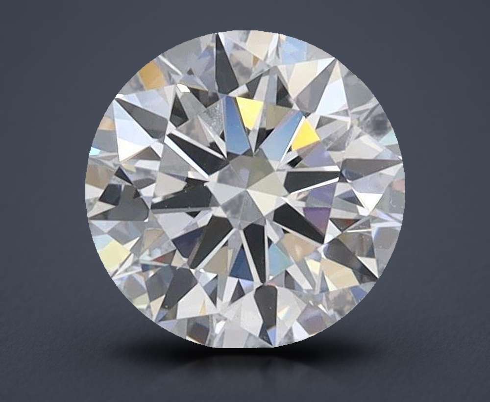 1.07ct D FL Rare Carat Ideal Cut Round Lab Grown Diamond