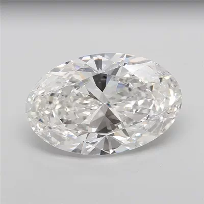 15.24ct F VVS2 Rare Carat Ideal Cut Oval Lab Grown Diamond