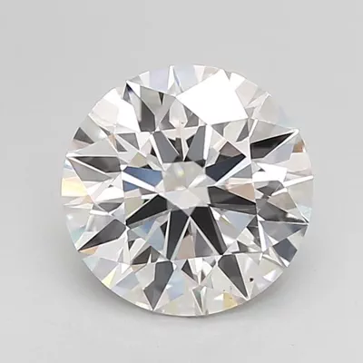 2.03ct F VS1 Rare Carat Ideal Cut Round Lab Grown Diamond