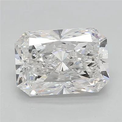2.51ct E VS1 Very Good Cut Radiant Lab Grown Diamond