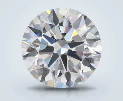 1.37ct E FL Rare Carat Ideal Cut Round Lab Grown Diamond