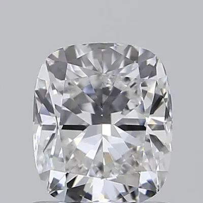 0.85ct D VVS2 Rare Carat Ideal Cut Cushion Lab Grown Diamond