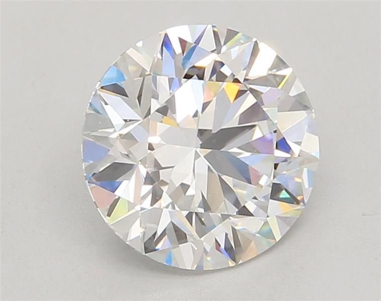 3.05ct D VVS2 Rare Carat Ideal Cut Round Lab Grown Diamond