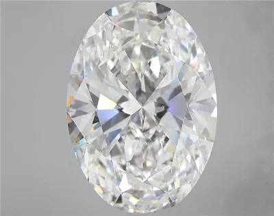10.54ct F VVS2 Rare Carat Ideal Cut Oval Lab Grown Diamond