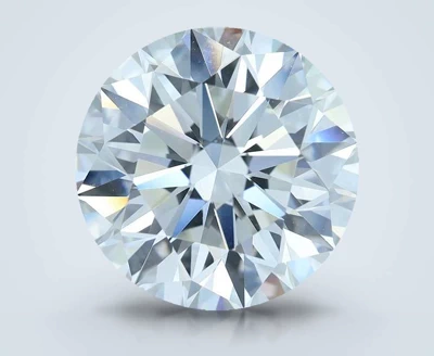 5.06ct I VVS1 Rare Carat Ideal Cut Round Diamond