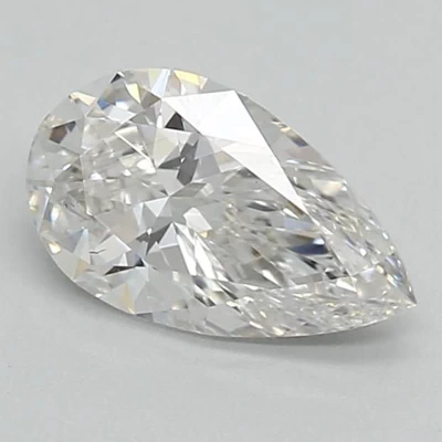 0.90ct F VS1 Rare Carat Ideal Cut Pear Lab Grown Diamond