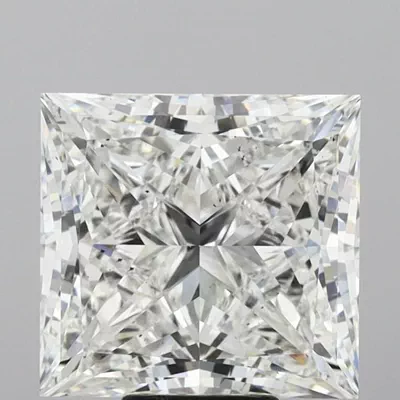 11.06ct F VS2 Excellent Cut Princess Lab Grown Diamond