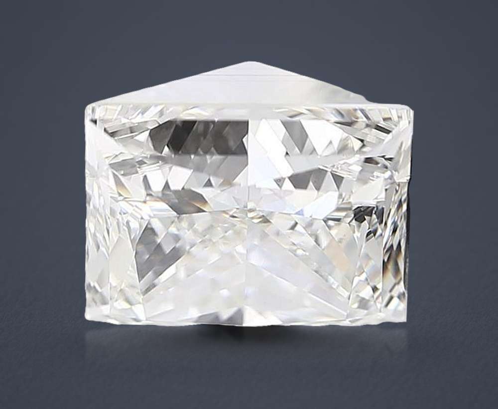 9.57ct G VS1 Rare Carat Ideal Cut Princess Lab Grown Diamond