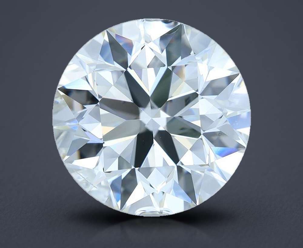 5.00ct J SI1 Rare Carat Ideal Cut Round Diamond