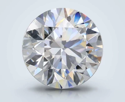3.09ct E VS1 Rare Carat Ideal Cut Round Lab Grown Diamond