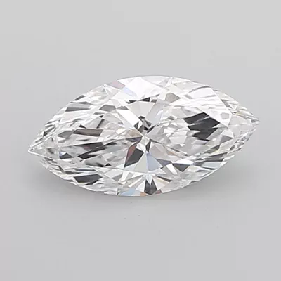 2.59ct D VS1 Rare Carat Ideal Cut Marquise Lab Grown Diamond