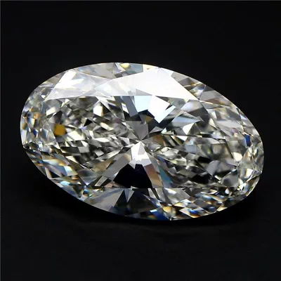12.07ct F VVS2 Rare Carat Ideal Cut Oval Lab Grown Diamond