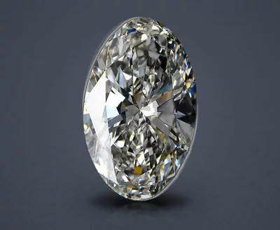 12.07ct F VVS2 Rare Carat Ideal Cut Oval Lab Grown Diamond