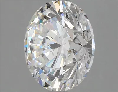 3.50ct E SI2 Excellent Cut Round Lab Grown Diamond