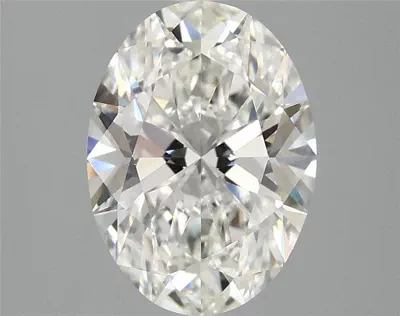2.46ct G VS1 Rare Carat Ideal Cut Oval Lab Grown Diamond