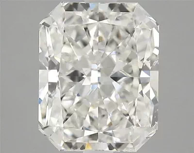 3.02ct I SI2 Rare Carat Ideal Cut Radiant Diamond