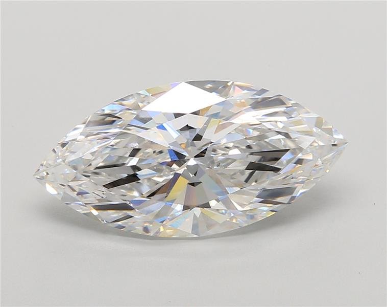 5.02ct E VVS2 Rare Carat Ideal Cut Marquise Lab Grown Diamond