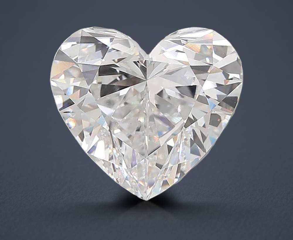 13.16ct E VVS2 Rare Carat Ideal Cut Heart Lab Grown Diamond