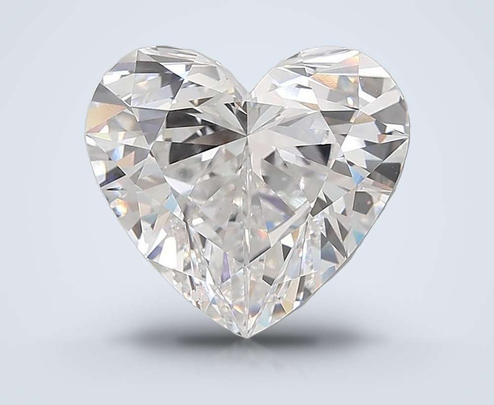 13.16ct E VVS2 Rare Carat Ideal Cut Heart Lab Grown Diamond