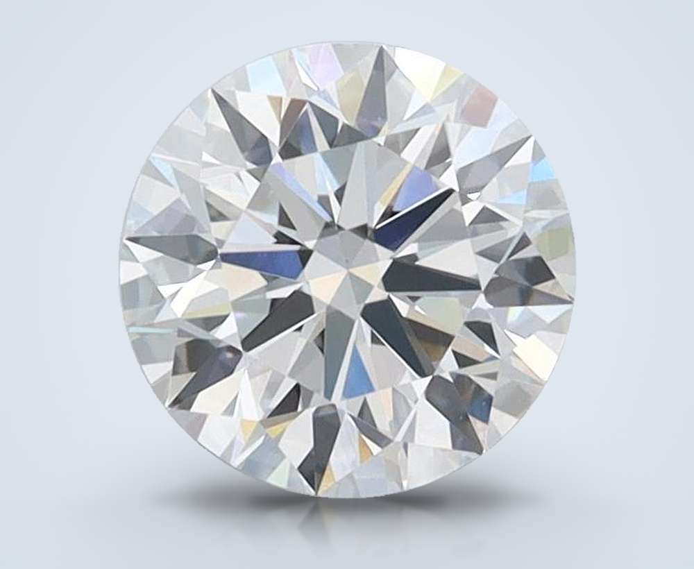 1.08ct E VVS2 Rare Carat Ideal Cut Round Lab Grown Diamond