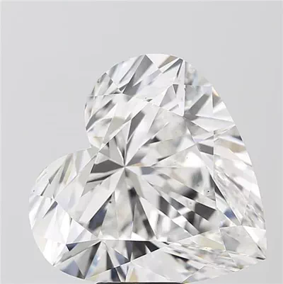 10.02ct F VS2 Rare Carat Ideal Cut Heart Lab Grown Diamond