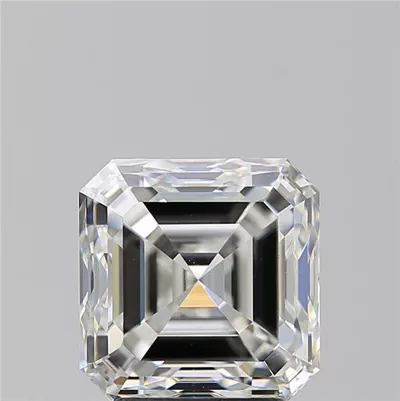 3.20ct H VS1 Rare Carat Ideal Cut Asscher Diamond