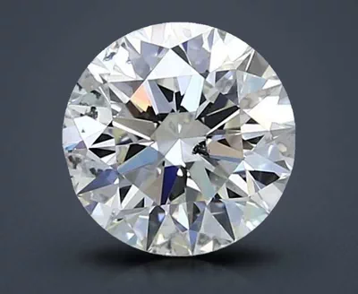 1.63ct J SI1 Rare Carat Ideal Cut Round Diamond