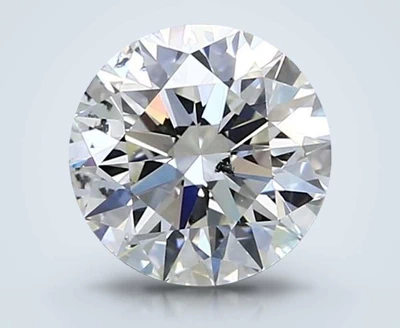 1.63ct J SI1 Rare Carat Ideal Cut Round Diamond