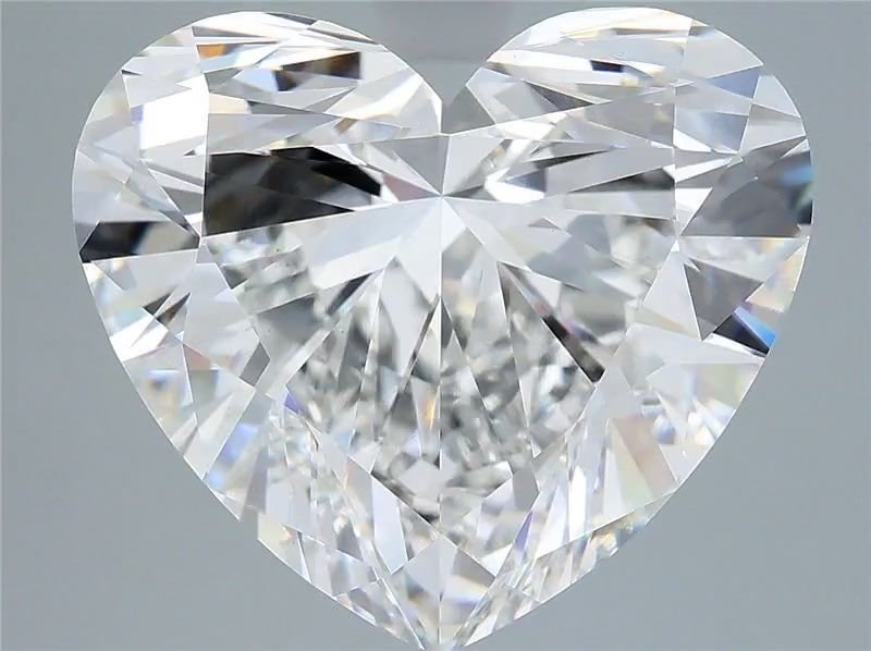 10.45ct E VVS2 Rare Carat Ideal Cut Heart Lab Grown Diamond