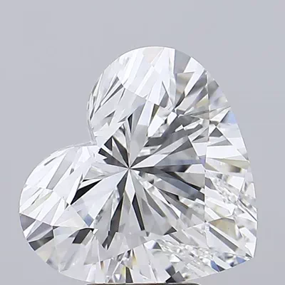 5.55ct E VS1 Rare Carat Ideal Cut Heart Lab Grown Diamond