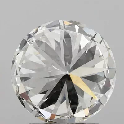 2.06ct H VS2 Excellent Cut Round Lab Grown Diamond