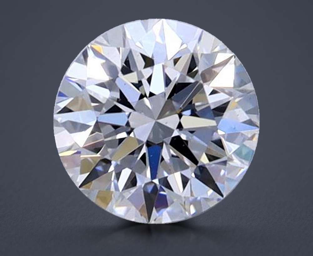 0.33ct D VS2 Rare Carat Ideal Cut Round Diamond
